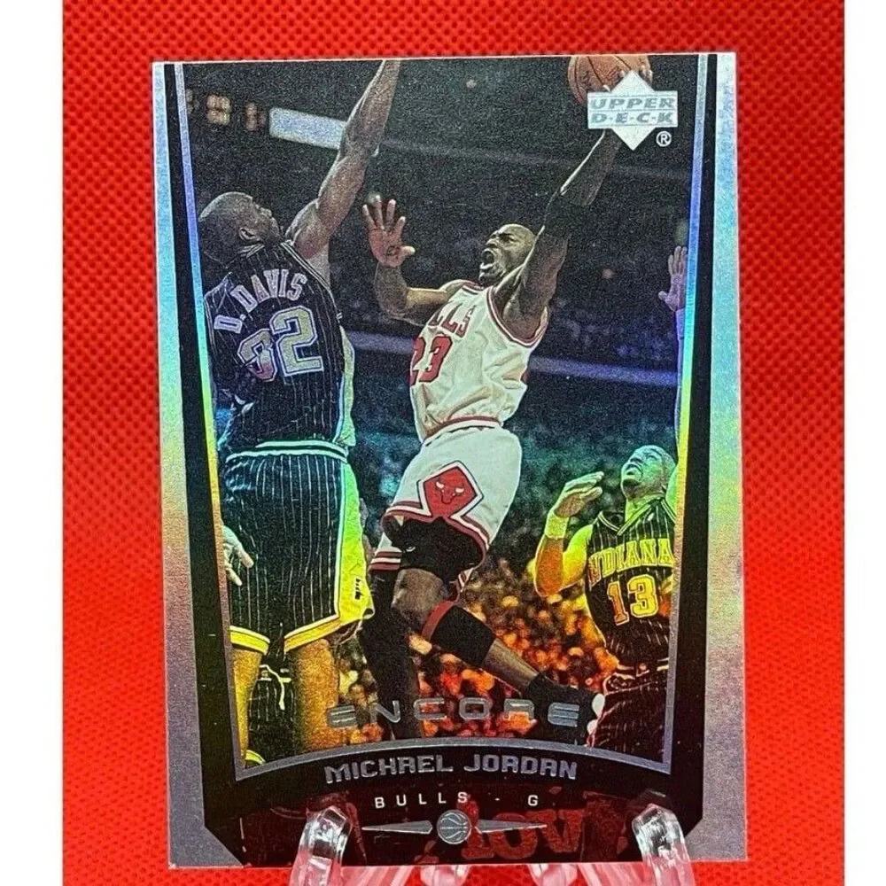 Michael Jordan Card 1999 Upper Deck Encore #96 hologram